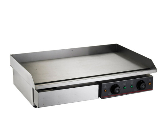 電気銀のグリッドル 調理 食品の種類 220-240V 50Hz 温度 0.C ~ 100.C