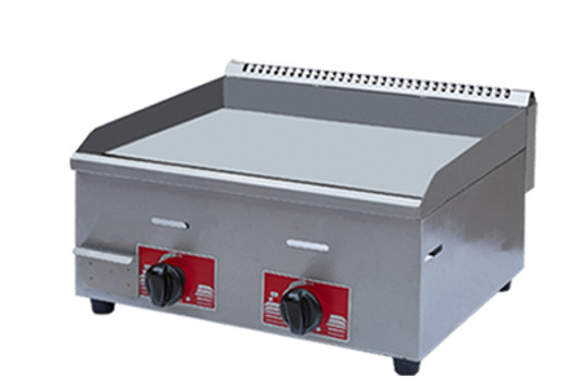 ガス レストラン グリッドル ステンレス スチール シルバー 調理器具 温度範囲 0.C - 100.C