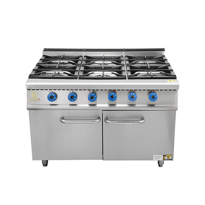 ガス 4 レンジ ストーブ オーブン SS304 ホテル キッチン 設備 タイプ LPG/天然ガス