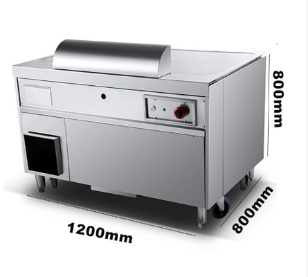 日本風料理用の商用シルバーガステパニヤキ機