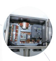 1.1KW 容量 野菜加工機 380V 電動電源 175kg 純重量 デジタルディスプレイ 野菜スライバー