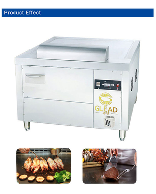 日本ガスアーク テパニヤキ SS304 LPG/天然ガスの商用ホテルの設備 130KG N.W