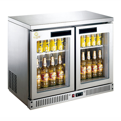 8.C 温度 340W N.W 130KG ホテルビジネス用の商用バー空気冷凍冷蔵庫