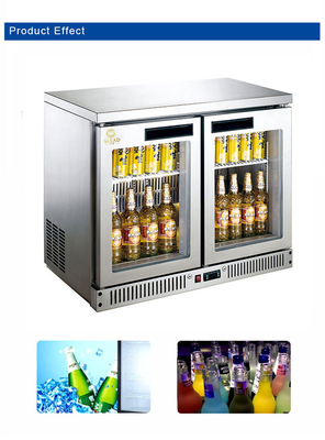 ホテルバー 冷却システム ファン 冷却 130KG N.W 180L 容量 340W 電力 4-8.C 温度