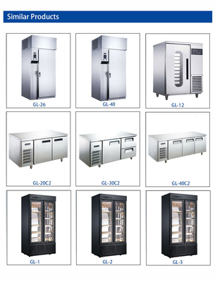 ファン冷却 R134a 冷却剤の温度範囲4.Cから8.C