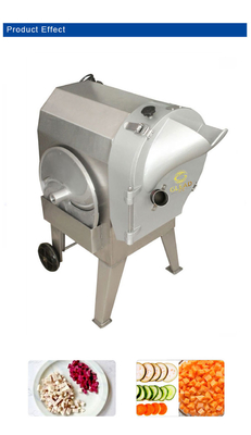 1000KG/H ステンレス鋼の野菜カット機 商用ホテルの設備 1.5kw 電力