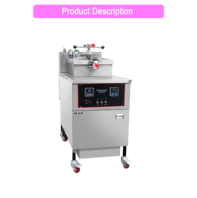 電気熱鶏フライヤー オイルフィルター 13.5 Kw パワー 25L 容量 ホテル用