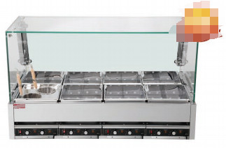 ステンレス鋼 日本レストラン 料理器具 4 / 6 / 8 箱 電熱器 220V