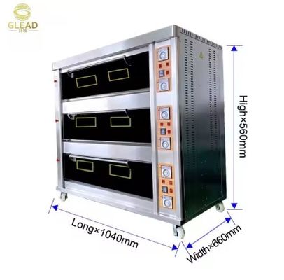 パン屋 の プロフェッショナル に 向け た 耐久 性 の 商用 焼物 オーブン で 苦労 し て も 焼か ない よう に