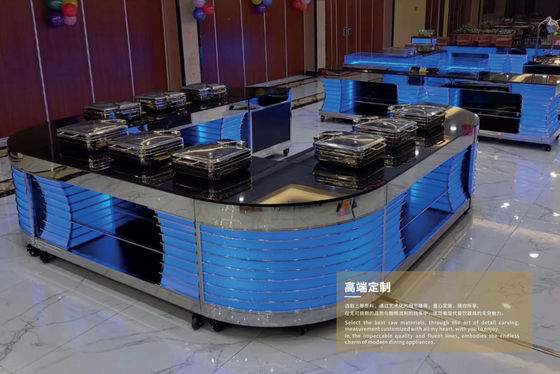 Load Capacity ≥200kg Industrial Hospitality Equipment For Industrial Table Height 85-110cm Bar / 70-80cm Dining Table