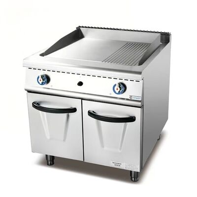 業務用レストラン向けステンレス製フラットプレート電気グリドル