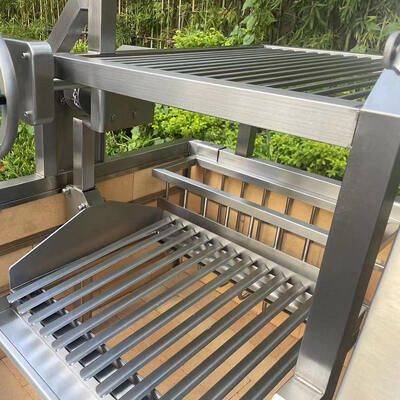 Heavy Duty Large Commercial Charcoal Chicken Rotisserie Grill Machine for Restaurant Catering