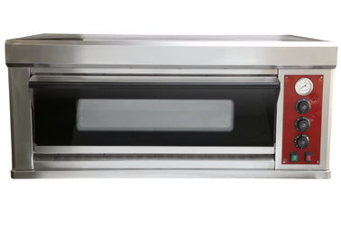 1デッキ ピザ機械オーブンの小型のレストラン ピザ装置6.5KW