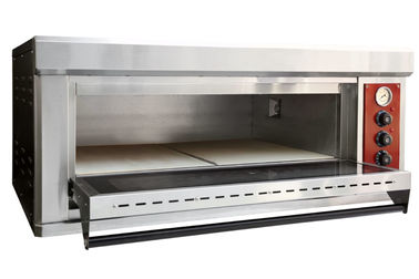 1デッキ ピザ機械オーブンの小型のレストラン ピザ装置6.5KW