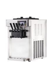 3つの味の柔らかいサーブのアイス クリーム機械小型アイス クリームの吸収の冷却ユニット