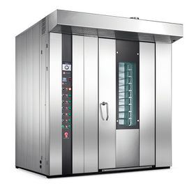 焼ける食料生産のための電気32の皿のパンのベーキング オーブンのガスの回転式オーブン