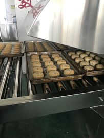 ビスケットの塊のパンのケーキのトーストのためのトンネル オーブンの食料生産ライン装置